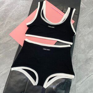 Miu Miu elegant two-piece swimsuit (without padding) Size M